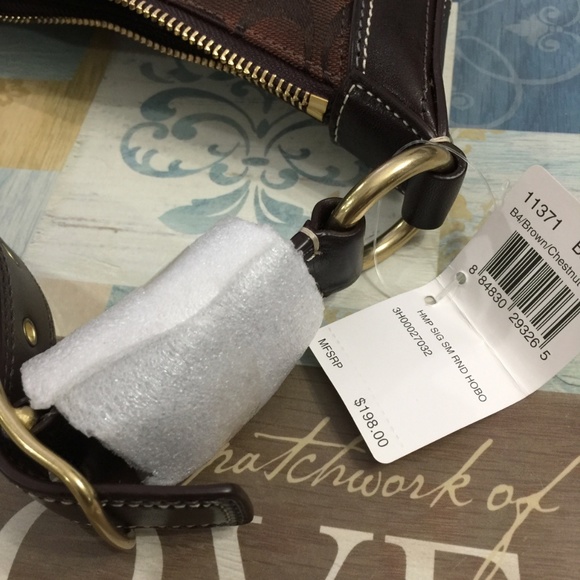 Coach Hobo Brown/Chestnut Bag Brand NEW w/tag - Picture 5 of 6